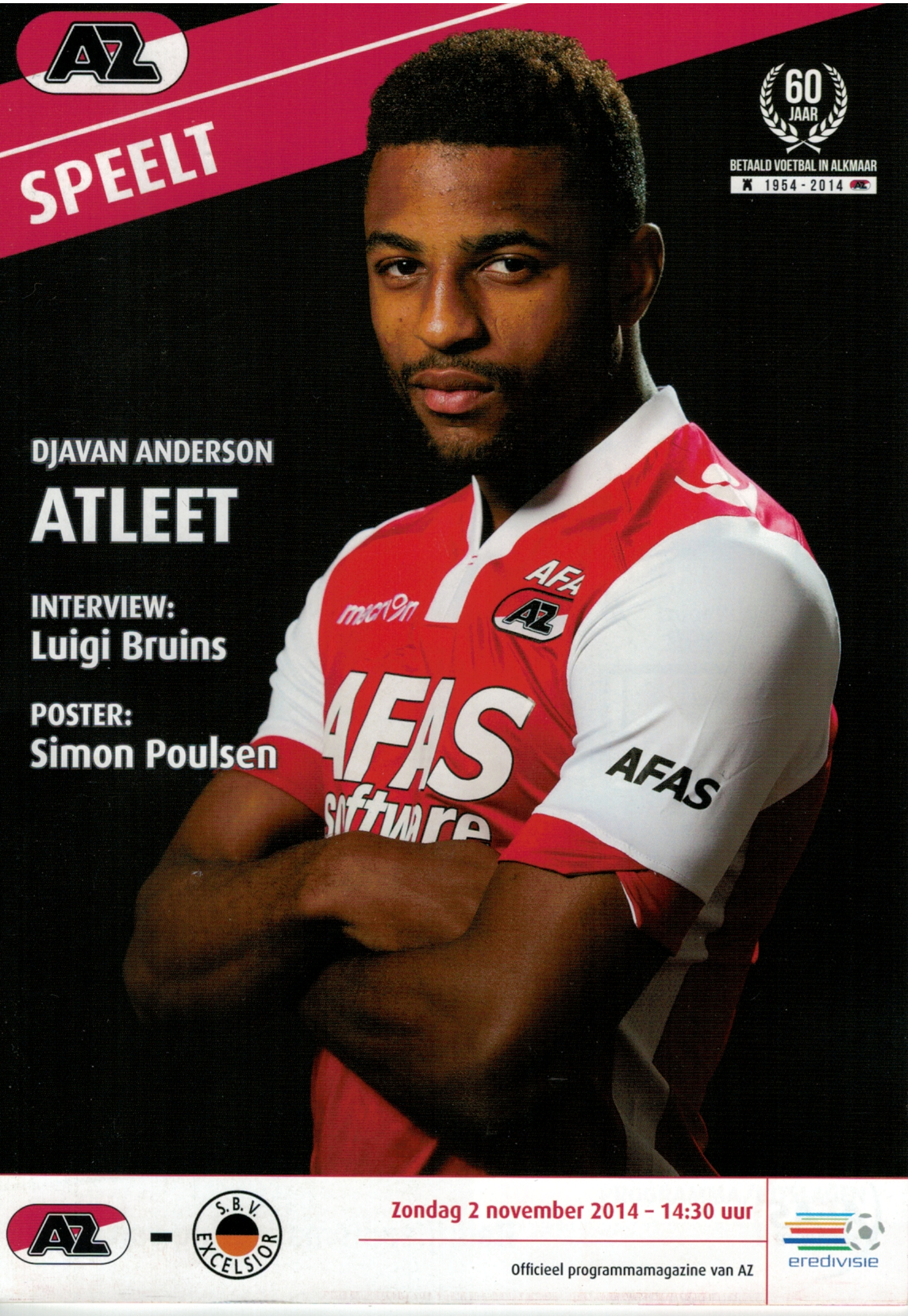 AZ Programma 2-nov-2014 Excelsior thuis